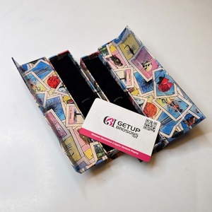 Handmade Custom Cardboard <b>Boxes</b> with Art Paper Smooth Packaging Custom Color Logo for Personal Care Instruments Eyelash Tweezers - Product Image 4