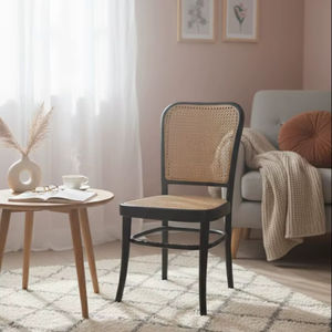 Silla de Salón Moderna y Ecológica SOLOBEAT, Hecha a Mano con Madera Maciza, para Oficina en Casa y Dormitorio - Product Image 1