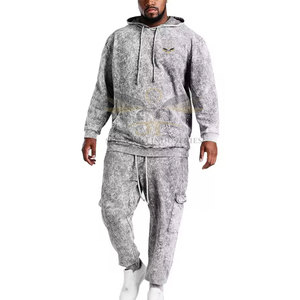 Nouveau modèle Meilleure vente Sweats à capuche délavés à l'acide pour hommes Vente en gros de sweats à capuche délavés à l'acide à quantité minimale de commande bas - Product Image 1