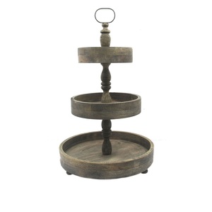 Meilleure vente en gros support à gâteau rond unique en métal galvanisé gâteau de service décoratif et cupcakes forme de taille personnalisée - Product Image 1