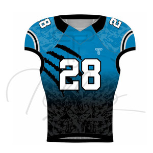 Camiseta de Fútbol Americano de Verano de la Mejor Calidad con Logotipo Personalizado, Color Personalizado, Transpirable, de Secado Rápido, Manga Corta, Talla Grande, Uniforme 100% - Product Image 1