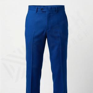 กางเกงชิโน่เอวสูงผู้ชายปี 2025 รับผลิตแบบ ODM สไตล์ลำลองสตรีทแวร์ ผ้าฝ้ายเนื้อนุ่มทรงหลวมแบบเรียบง่าย สไตล์ OEM - Product Image 1