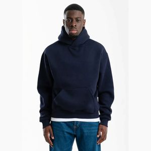 Muestra Gratuita, Diseño Personalizado, Sudadera Extra Grande de 500 g/m², 100% Algodón, Bordada, Estilo Hip Hop para Hombre, Gruesa y Pesada para Invierno - Product Image 1