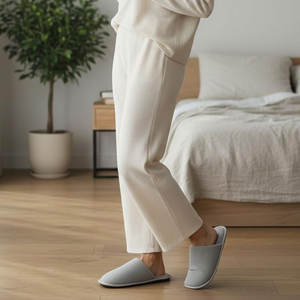 Pantuflas Desechables Ecológicas de Secado Rápido, de la Mejor Calidad, 2 Pares al por Mayor, Pantuflas de Toalla Personalizadas Cómodas de Alta Calidad - Product Image 6