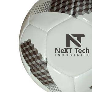 Balón de entrenamiento de fútbol de Next Tech Industries, material de PU para fines de entrenamiento con diseño personalizado y logotipo personalizado - Product Image 4