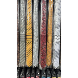 Slim Fit <b>Tie</b> in <b>Polyester</b> Poliemit Blend for Business or Formal Occasions - Product Image 1