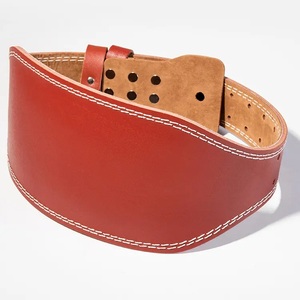 Wholesale Gym Equipment <b>Training</b> Adjustable <b>Weight</b> Lifting Cowhide Leather Belt Gym Fitness Leather <b>Weight</b> lifting Belt - Product Image 5