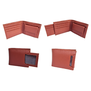 Portefeuille en cuir de luxe chic personnalisé pour hommes pour l'utilisation de cadeaux - Product Image 1