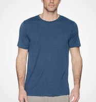 Vente en gros de t-shirts 100% coton pour hommes, corps confortable et ajusté avec logo personnalisé et option de broderie OEM pour garçons