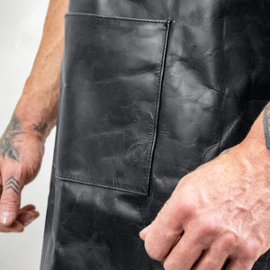 100% High Quality Custom Leather Material Made Leather <b>Aprons</b> / Regular Length Leather <b>Aprons</b> for Sale - Product Image 5