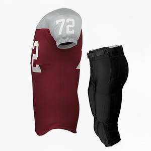 Uniformes de Fútbol Americano Personalizados 100% Poliéster, Diseño Nuevo 2026, Sublimación, Uniforme Americano 7 contra 7 - Product Image 3