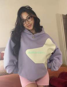 Otoño Streetwear Sudaderas con capucha Diseño forrado Logotipo frontal Impresión de pantalla de seda Digital Tie-Dye Lavado ácido Técnicas de lavado Sólido con capucha - Product Image 3