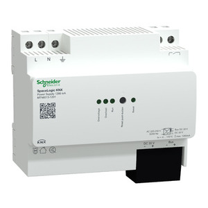 Alimentatore Industriale SCHNEIDER ELECTRIC MTN6513-1201 Spacelogic KNX REG-K/1280 MA in Bianco - Product Image 1