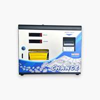 MEGA MV-101AB Cambiador de Monedas/Fichas a Billetes con Tolva de ~3000-4000 Fichas, Gabinete Negro, 110/230VAC para Uso en Arcade