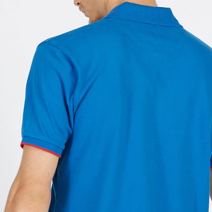 2024 nouveaux hommes pour polos 100% coton séchage rapide coupe ajustée motif solide grande taille Offre Spéciale décontracté conception unie conception vierge - Product Image 6