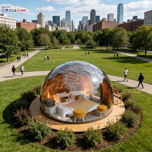 Casa a Cupola in PC con Struttura Impermeabile e Antivento - Product Image 1