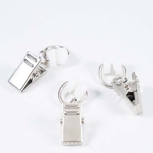 Accessoires de rideaux : Rail de rideau simple en acier style shabby chic nickel/or, modèle CH3202 - Product Image 3