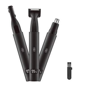 Recortadora de Vello Facial, Nariz, Orejas y Cejas, Cuchillas de Acero Inoxidable, Resistente al Agua IPX7, Funciona con Batería - Product Image 2