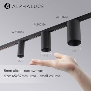 Đèn rọi ray <span class=keywords><strong>LED</strong></span> tích hợp COB cao cấp, chất liệu nhôm thương mại, có thể điều chỉnh, gắn nam châm - Product Image 1