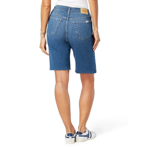 <b>Blue</b> Color Premium Quality Summer Denim <b>Shorts</b> Pants for <b>Women</b> Factory Made Breathable and Washed Style From Bangladesh - Product Image 2