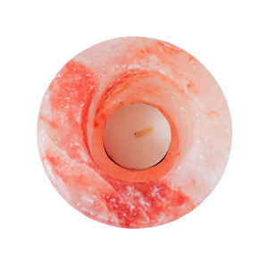 ¡Portavelas de metal de sal del Himalaya con estilo Ins más vendido, precio bajo inmejorable en artesanías naturales de moda! - Product Image 5