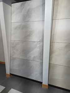 กระเบื้องปูพื้นพอร์ซเลนเคลือบดิจิตอลสีขาว600X1200mm/600X600ทึบสำหรับห้องนั่งเล่นดีไซน์ทันสมัย - Product Image 6