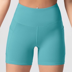Pantalones Cortos Deportivos para Mujer, Mallas Cortas de Yoga a Prueba de Sentadillas, Cintura Alta, Fitness, Secado Rápido, Entrenamiento de Ciclismo - Product Image 6