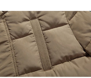 เสื้อแจ็คเก็ตขนเป็ดสำหรับผู้ชายเสื้อผ้าไซส์ใหญ่พิเศษเสื้อโค้ทตัวยาวมีฮู้ดขนเป็ดระบายอากาศและกันน้ำได้สำหรับฤดูหนาว - Product Image 6