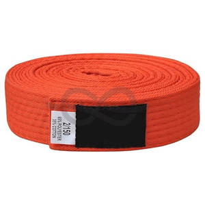 Ceintures d'arts martiaux de karaté personnalisées de haute qualité avec logo brodé vente en gros bonne caractéristique d'entraînement - Product Image 1