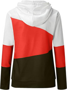 Venta al por mayor estilo de EE. UU. Señoras con capucha Zip ropa de algodón Otoño/Invierno sudaderas con capucha de gran tamaño para las mujeres de moda y asequible - Product Image 6