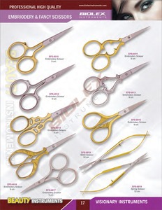 ที่กําหนดเองขายส่ง 2 In 1 เครื่องมือความงามสแตนเลสโค้งขนตากรรไกรขนตาต่อขนตากรรไกรสําหรับ Lash คลัสเตอร์ - Product Image 3