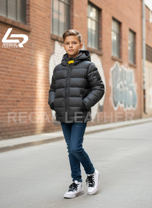 Ventes en gros de vestes matelassées pour enfants, vestes matelassées à bulles, vestes matelassées de haute qualité en polyester et nylon, vestes matelassées à bulles pour hommes - Product Image 5
