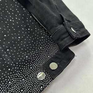 Trendy Mens <b>Rhinestone</b> Denim <b>Jacket</b> Outerwear for Casual Wear Men <b>Rhinestone</b> Denim <b>Jacket</b> - Product Image 6