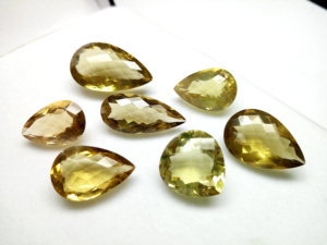 Cerveza atractiva Piedra preciosa de cuarzo Gemas de cuarzo semipreciosas Cerveza facetada Gemas de cuarzo para hacer joyería Regalo para ella - Product Image 2