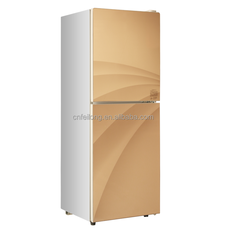 138 L Glass Foam  Door Refrigerator /Fridge Double Door/ Model: BCD-138C
