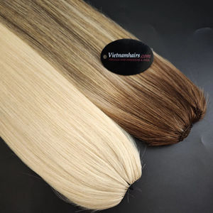 2024 Venta caliente de alta calidad 100% Extensiones de cabello humano vietnamita Trama ligera Cutícula completa Hecho en Vietnam - Product Image 1