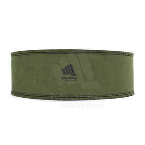 Cinturón de Cuero Genuino para Levantamiento de Pesas, Entrenamiento de Fuerza y Culturismo con Hebilla de Palanca - Product Image 2