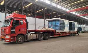 <span class=keywords><strong>Maison</strong></span>-capsule solaire innovante à double étage, pod préfabriqué de luxe en aluminium pour stations touristiques panoramiques - Product Image 5