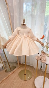 Vestido bonito de nuevo diseño para niña, vestido de princesa para niña, paquete de vestidos en bolsa de plástico de Vietnam - Product Image 5