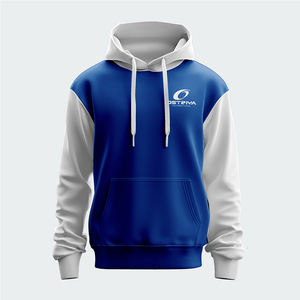 เสื้อฮู้ดซิปแขนยาวสำหรับผู้ชายดีไซน์แบบ OEM มีฮู้ดแบบรูดซิปสำหรับผู้ชายสไตล์ใหม่จากโรงงาน - Product Image 4