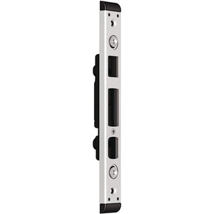 Door & <b>Window</b> Bolt Locking Element 833-Automatic <b>Latch</b> Bolt U-Shaped Faceplate 18x8.5x144 mm DIN Left/Right Silver-Colored FUHR - Product Image 1