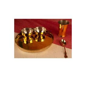 Ensemble de table en laiton au design moderne, ensemble de table en laiton, décoratif, vente en gros - Product Image 1