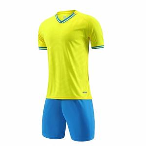 ชุดฟุตบอลชายแบบกำหนดเอง เสื้อแขนสั้น ชุดทีมฟุตบอลเด็ก ชุดกีฬาแห้งเร็ว - Product Image 1