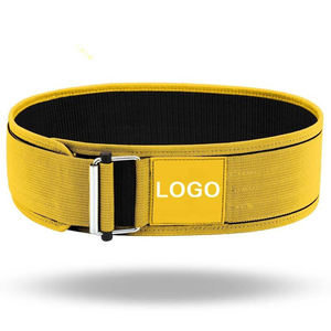 Ceinture de musculation pour squats, soulevés de terre, powerlifting, ceinture auto-bloquante à double rembourrage en néoprène, logo personnalisé - Product Image 5