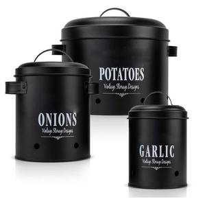 High Quality Food Jar <b>Canisters</b> for Coffee <b>Tea</b> Sugar Stainless Steel Kitchen Food Storage Container - Product Image 6