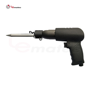 Martillo Neumático Lematec con Entrada de 1/4 de Pulgada, 3200 Bpm, con 5 Cinceles, Herramienta Neumática para Trabajos en Metal y Hormigón - Product Image 5