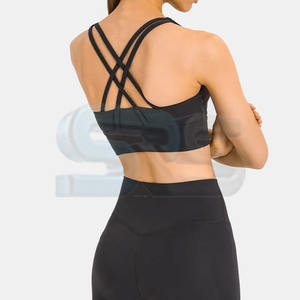 สปอร์ตบราเซ็กซี่ไร้ตะเข็บสำหรับผู้หญิงชุดเล่นโยคะเล่นยิมผ้าฝ้ายปรับสายได้เสื้อออกกำลังกายฟิตเนสออกกำลังกายน้ำหนักเบามาใหม่ - Product Image 6