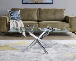 Mesa de Centro Moderna y Ecológica de Aluminio con Diseño de Puntos Laterales para Sala de Estar y Jardín - Product Image 6