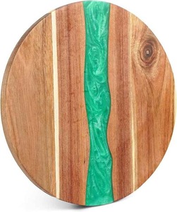 Tabla de cortar de resina rectangular clásica de Artisan Vibe, herramienta de cocina con mango seguro para lavavajillas ecológica de la mejor calidad, venta al por mayor - Product Image 3