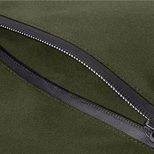 2024 Custom Designed Men's Casual Sports Bomber Jacket High Quality Satin Fabric Lightweight <b>Stand</b> Collar High Street for Winter - Product Image 4